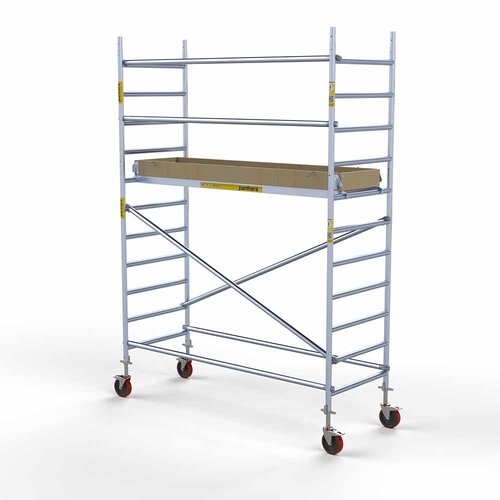 Panthera Rollgerüst 90 x 245 x 4,2 m Arbeitshöhe Panthera Panthera Rollgerüst 90 x 245 x 4,2 m Arbeitshöhe