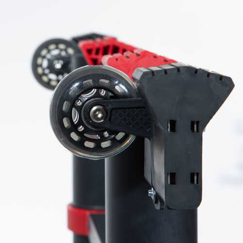 Panthera Teleskopleiter Schwarz/Rot 3,2 Meter