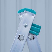 Eurostairs Eurostairs Heimreformleiter doppelt gerade 2x11 Sprossen