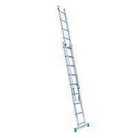 Eurostairs Eurostairs Heimreformleiter doppelt gerade 2x9 Sprossen