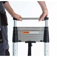 Eurostairs Teleskopleiter Flex 3,80 Meter mit Soft Close