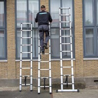Eurostairs Teleskopleiter Flex 3,20 Meter mit Soft Close