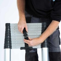 Eurostairs Flex-Teleskopleiter 2,60 m mit Soft Close