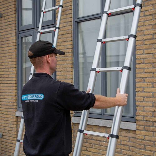 Flex-Teleskopleiter 2,60 m mit Soft Close Eurostairs Flex-Teleskopleiter 2,60 m mit Soft Close