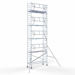 Rollgerüst komplett 90 x 305 x 10,2m Arbeitshöhe + einseitiges Frontgeländer