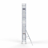 Euroscaffold Rollgerüst komplett aus Carbon 90 x 190 x 10,2m Arbeitshöhe + einseitiges Frontgeländer