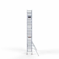 Euroscaffold Rollgerüst Kompletter Carbonboden 90 x 305 x 9,2m Arbeitshöhe + einseitiges Frontgeländer