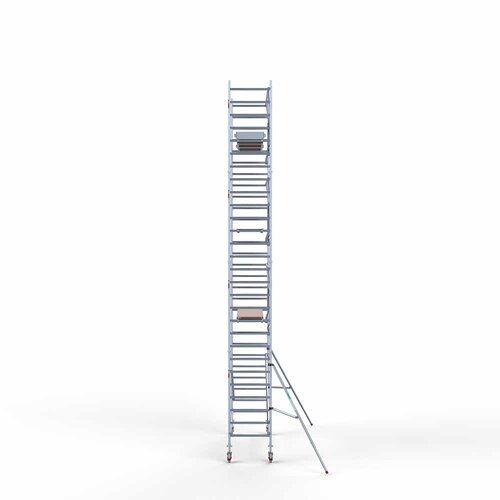 Euroscaffold Rollgerüst komplett 90 x 305 x 9,2m Arbeitshöhe + einseitiges Frontgeländer