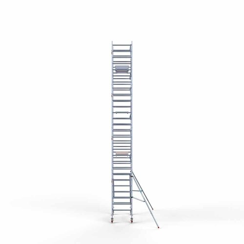 Rollgerüst Kompletter Carbonboden 90 x 190 x 9,2m Arbeitshöhe + einseitiges Frontgeländer Euroscaffold Rollgerüst Kompletter Carbonboden 90 x 190 x 9,2m Arbeitshöhe + einseitiges Frontgeländer