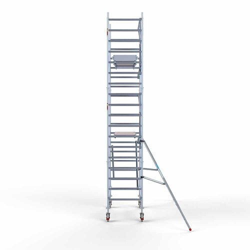 Rollgerüst komplett 90 x 190 x 6,2m Arbeitshöhe + einseitiges Frontgeländer Euroscaffold Rollgerüst komplett 90 x 190 x 6,2m Arbeitshöhe + einseitiges Frontgeländer