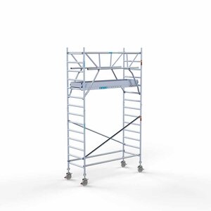 Euroscaffold Rollgerüst komplett aus Carbon 90 x 250 x 5,2 m Arbeitshöhe + beidseitiges Frontgeländer Rollgerüst komplett aus Carbon 90 x 250 x 5,2 m Arbeitshöhe + beidseitiges Frontgeländer