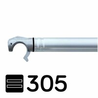 Euroscaffold Abschließbarer Gerüstanhänger + Basis Rollgerüst 135 x 305 x 9,2 Meter