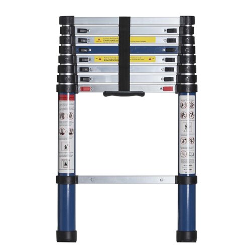 Teleskopleiter 2,6 Meter mit Soft Close Panthera Teleskopleiter 2,6 Meter mit Soft Close