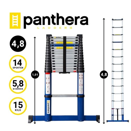 Teleskopleiter 4,8 Meter Panthera Teleskopleiter 4,8 Meter