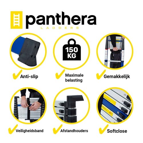 Teleskopleiter 5,2 Meter Panthera Teleskopleiter 5,2 Meter