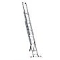 Altrex Altrex All Round dreiteilige Leiter unbeschichtet 3x10 Stufen