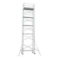 Anssems Anssems Anhänger + Rollgerüst 135x250x12,2m Arbeitshöhe inkl. leichter Plattformen