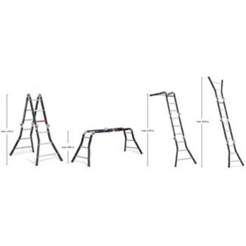 Varitrex-Prof Klappleiter 4x3 Altrex Varitrex-Prof Klappleiter 4x3