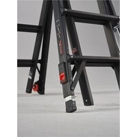 Altrex Klappleiter Little Giant 4x5 Schwarz Pro Leveler
