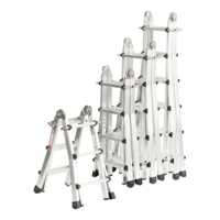 Euroline Euro-Vario Klappleiter 4x4 Stufen