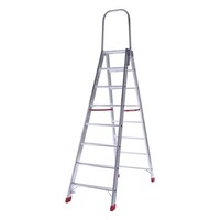 Euroline Doppeltreppe 2x8(max. Arbeitshöhe 3,86 m)
