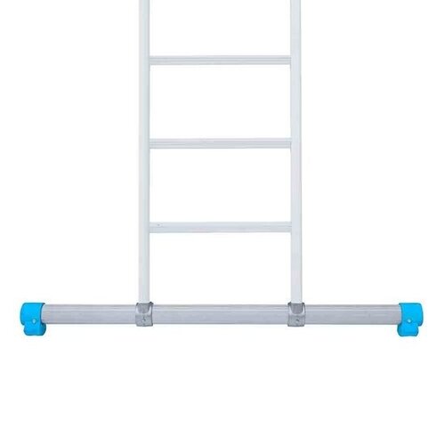 Eurostairs Eurotreppe Leiter doppelt gerade 2x12 Sprossen + Giebelrollen
