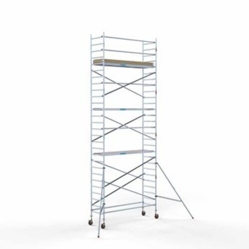 Euroscaffold Abschließbarer Gerüstanhänger + Basis Rollgerüst 90 x 305 x 9,2 Meter