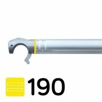 Euroscaffold Abschließbarer Gerüstanhänger + Basis Rollgerüst 75 x 190 x 8,2 Meter