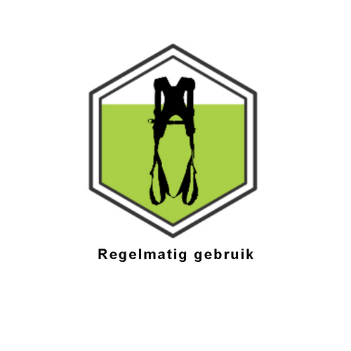 Kratos Standard-Gurtzeug-Gerüst mit Fallschutzblock