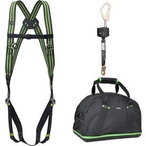 Grundlegendes Gerüstset mit Auffanggurt