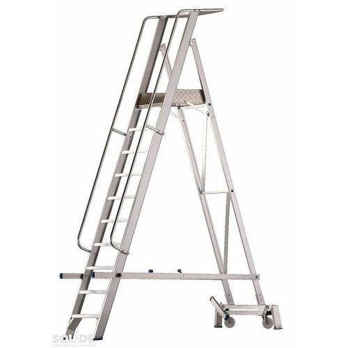 Lagertreppe 1x10 Stufen Solide Lagertreppe 1x10 Stufen