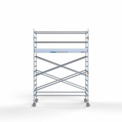 Euroscaffold Gerüstanhänger + Rollgerüst komplett 135 x 305 x 5,2 m Arbeitshöhe