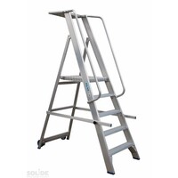 Solide Lagertreppe 1x5 Stufen