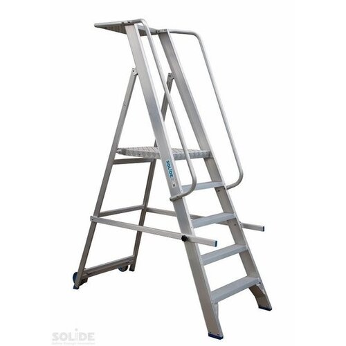 Lagertreppe 1x5 Stufen Solide Lagertreppe 1x5 Stufen