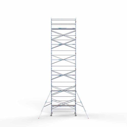 Euroscaffold Rollgerüst Komplett 135 x 305 x 13,2m Arbeitshöhe mit leichter Plattform