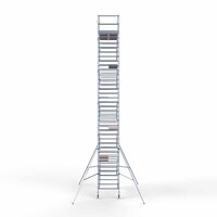 Euroscaffold Rollgerüst Komplett 135 x 305 x 12,2m Arbeitshöhe mit leichter Plattform