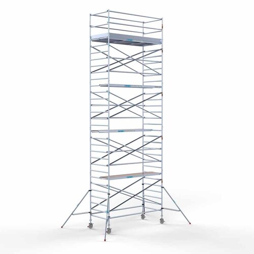 Euroscaffold Rollgerüst Komplett 135 x 305 x 10,2m Arbeitshöhe mit leichter Plattform