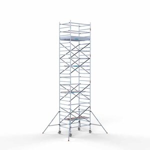 Euroscaffold Rollgerüst Komplett 135 x 190 x 9,2m Arbeitshöhe mit leichter Plattform Euroscaffold Rollgerüst Komplett 135 x 190 x 9,2m Arbeitshöhe mit leichter Plattform