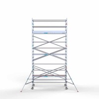 Euroscaffold Rollgerüst Komplett 135 x 305 x 7,2m Arbeitshöhe mit leichter Plattform