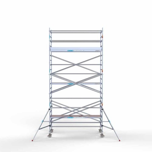 Euroscaffold Rollgerüst Komplett 135 x 305 x 7,2m Arbeitshöhe mit leichter Plattform