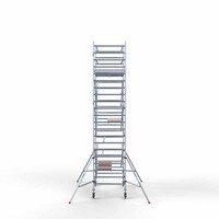 Euroscaffold Rollgerüst Komplett 135 x 250 x 7,2m Arbeitshöhe mit leichter Plattform