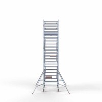 Euroscaffold Rollgerüst Komplett 135 x 190 x 7,2m Arbeitshöhe mit leichter Plattform
