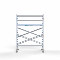 Euroscaffold Rollgerüst Komplett 135 x 305 x 5,2m Arbeitshöhe mit leichter Plattform