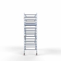 Euroscaffold Rollgerüst Komplett 135 x 305 x 5,2m Arbeitshöhe mit leichter Plattform