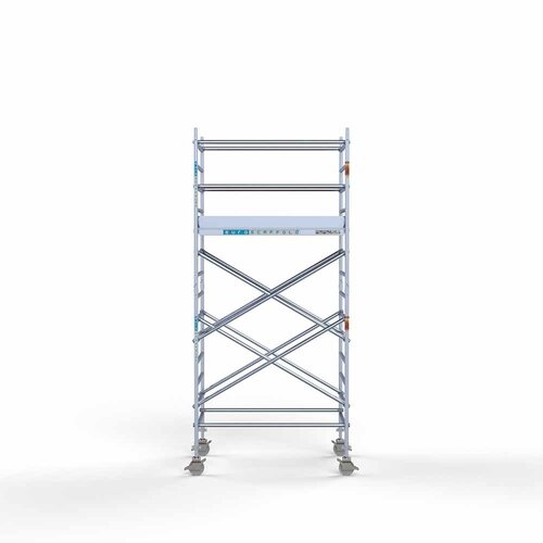 Euroscaffold Rollgerüst Komplett 135 x 190 x 5,2m Arbeitshöhe mit leichter Plattform