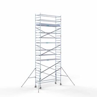 Euroscaffold Rollgerüst Komplett 90 x 305 x 9,2m Arbeitshöhe mit leichter Plattform