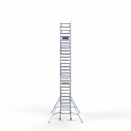 Euroscaffold Rollgerüst Komplett 90 x 250 x 9,2m Arbeitshöhe mit leichter Plattform