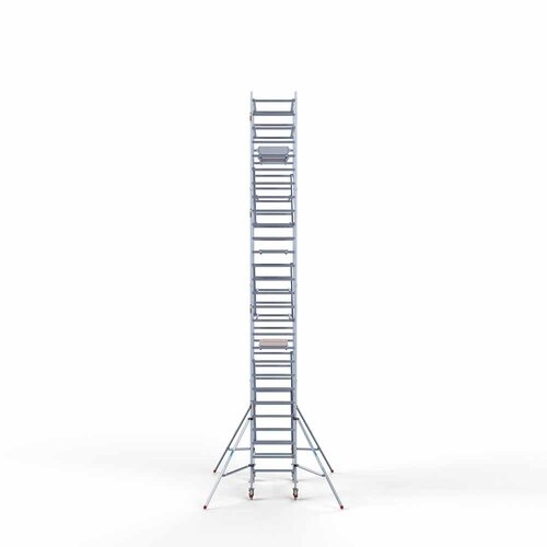 Euroscaffold Rollgerüst Komplett 90 x 190 x 9,2m Arbeitshöhe mit leichter Plattform