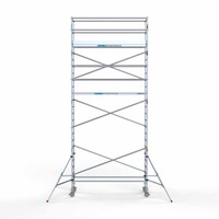 Euroscaffold Rollgerüst Komplett 90 x 305 x 8,2m Arbeitshöhe mit leichter Plattform
