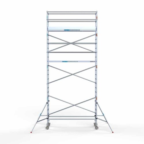 Rollgerüst Komplett 90 x 305 x 8,2m Arbeitshöhe mit leichter Plattform Euroscaffold Rollgerüst Komplett 90 x 305 x 8,2m Arbeitshöhe mit leichter Plattform